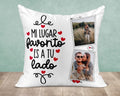 Cojín Personalizado con Foto y Frase 💖 | Regalo Especial
