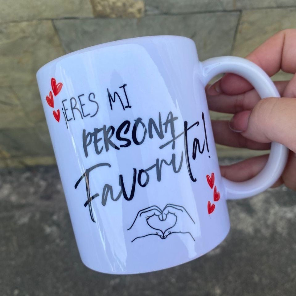 Taza Personalizada con Nombre o Frase 💖 | Regalo Especial