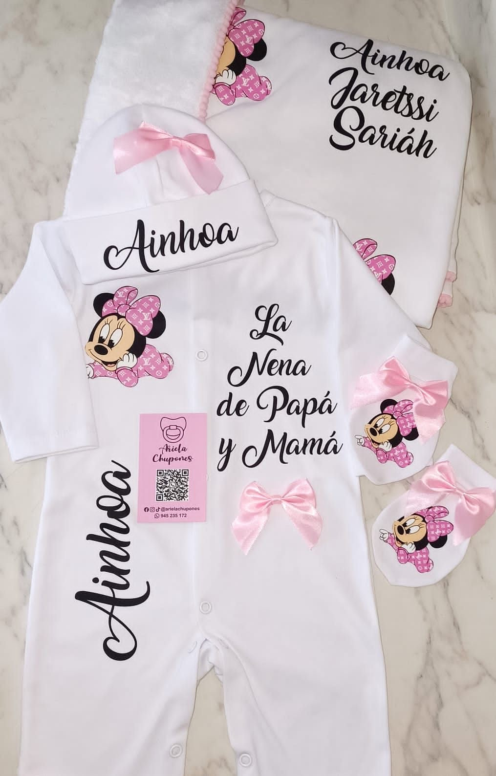 Ropita de Bebé Personalizada 👶 | Body, Set y Accesorios