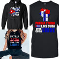 Camisetas unisex Patria y Vida/ Viva Cuba Libre🇨🇺